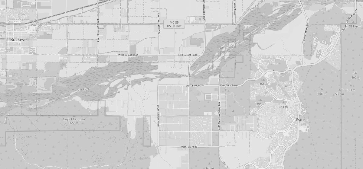 Map of Maricopa, AZ